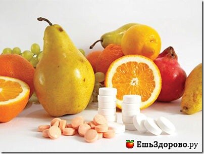 Витамины или фрукты, что полезней?